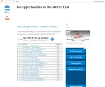 Splashcreations.net(Job opportunities in the Middle East) Screenshot