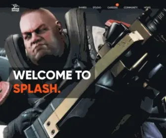 Splashdamage.com(Splash Damage) Screenshot