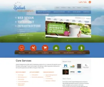 Splashdevelopments.com.au(Custom Web Design & Marketing Agency based in Sydney) Screenshot