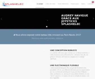 Splashelec.com(Bateaux et voiliers se pilotent au bout des doigts) Screenshot