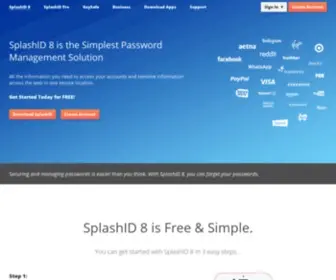 Splashid.com(SplashID Pro 9) Screenshot