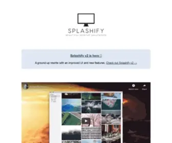 Splashify.net(Beautiful desktop wallpapers) Screenshot