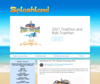 Splashlandllc.com(Where Alamosa Comes to Swim) Screenshot