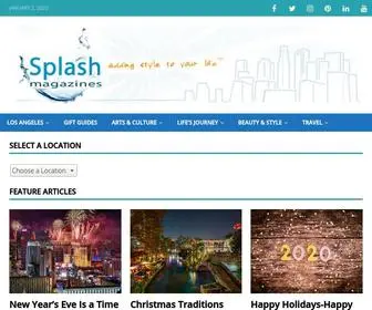 Splashmags.com(Splash Magazines Worldwide) Screenshot