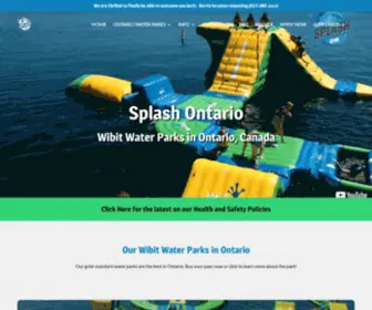 Splashon.ca(Splash ON) Screenshot