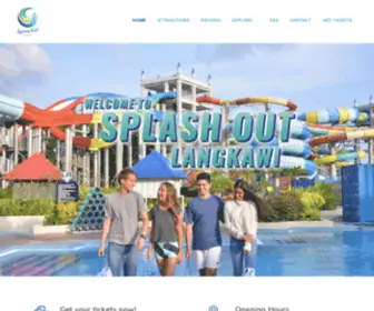 Splashoutlangkawi.com(Splash Out Langkawi) Screenshot