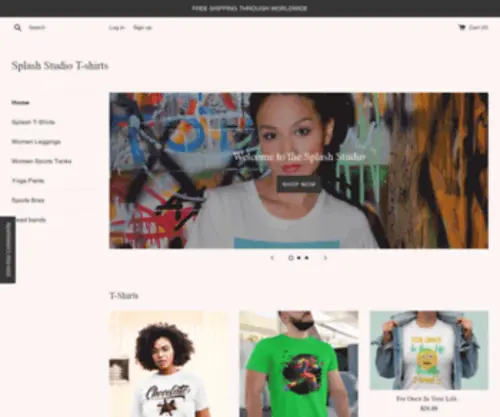 Splashstudio.live(Create an Ecommerce Website and Sell Online) Screenshot