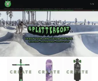 Splattergoat.com(Splattergoat Grip Tape) Screenshot