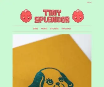 Splendormart.com(Tiny Splendor) Screenshot