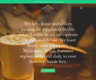 Splendourcoffee.com(Splendour Coffee) Screenshot