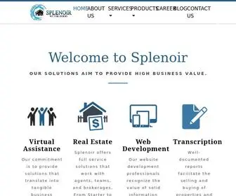 Splenoir.com(Web Solutions) Screenshot