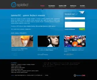 Spletko.si(Izdelava spletnih strani in trgovin) Screenshot