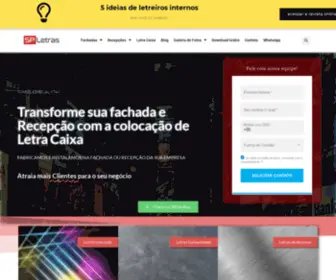 Spletras.com.br(Letra Caixa na Fachada) Screenshot