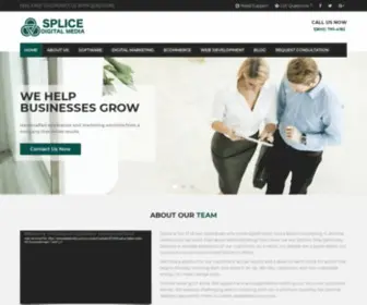 Splicedigitalmedia.com(Web & Software Development) Screenshot