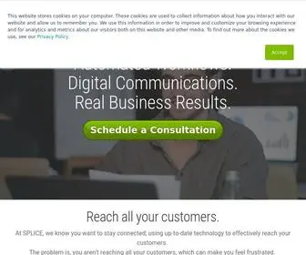 Splicesoftware.com(SPLICE Software Customer Experience Automation Solutions) Screenshot