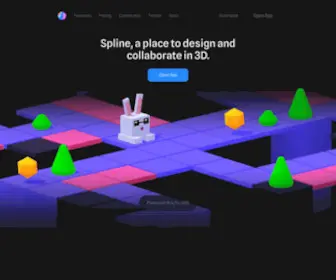 Spline.design(3D Design tool in the browser with real) Screenshot