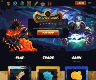 Splinterlands.com(Collect, Trade, Battle) Screenshot