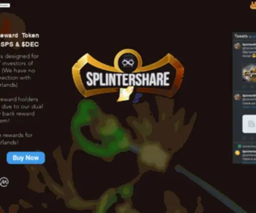 Splintershare.com(SplinterShare) Screenshot