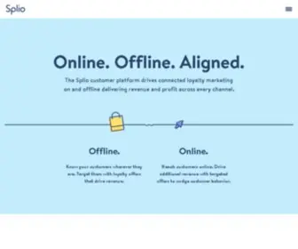 Splio.es(Splio I New Loyalty Marketing Platform) Screenshot