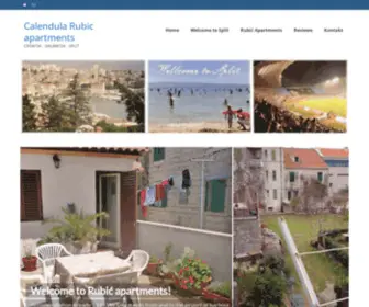 Splitapartment.com(Calendula Rubic apartments) Screenshot