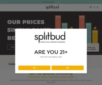 Splitbud.com(splitbud) Screenshot