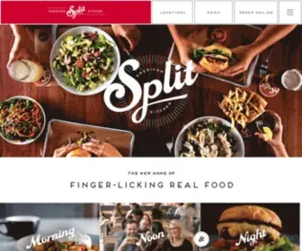 Spliteats.com(Breakfast, Sandwiches, Salads) Screenshot