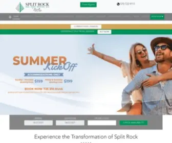 Splitrockhotel.com(Split Rock by Bel Air) Screenshot