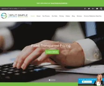 Splitsimple.com(Divorce Mediation) Screenshot