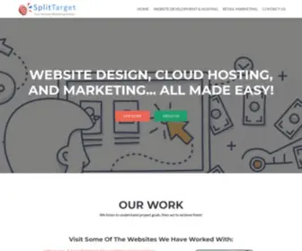 Splittarget.com(SplitTarget eMarketing) Screenshot