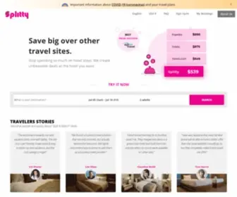 Splittytravel.com(GoSplitty Travel) Screenshot