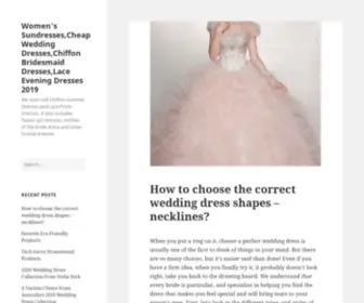 Splitweet.com(We main sell Chiffon Summer Dresses and Lace Prom Dresses) Screenshot