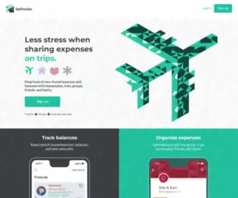 Splitwise.com(Splitwise) Screenshot