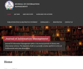 SPLpjim.org(Journal of Information Management) Screenshot
