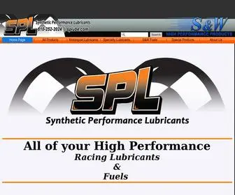 Splube.com(Racing oils) Screenshot