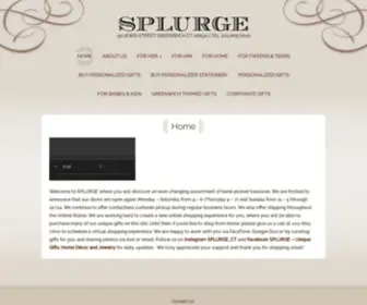 Splurgegifts.com(Splurge Gifts) Screenshot