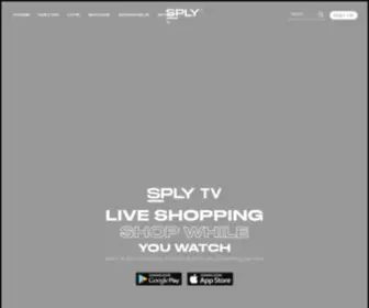 SPLY.tv(Phygital retail network) Screenshot