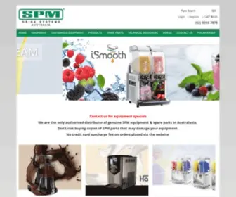 SPMdrinksystems.com.au(SPM Drink Systems) Screenshot