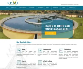 SPML.co.in(SPML Infra Limited) Screenshot
