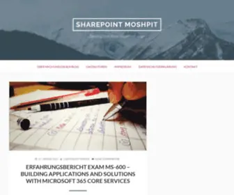Spmoshpit.de(SharePoint Moshpit) Screenshot