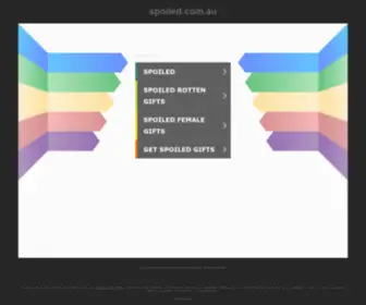 Spoiled.com.au(spoiled) Screenshot