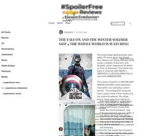 Spoilerfreereviews.com(#SpoilerFreeReviews) Screenshot