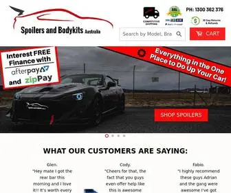 Spoilersandbodykits.com.au(Spoilers and Bodykits) Screenshot