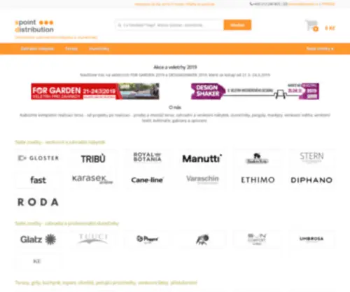 Spoint.cz(Designový venkovní a zahradní nábytek) Screenshot