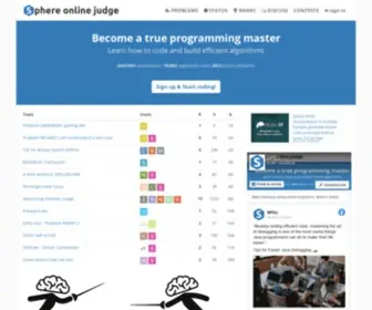 Spoj.com(Spoj (sphere online judge)) Screenshot