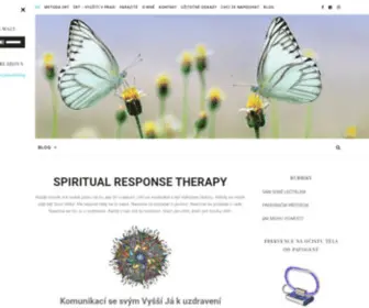 Spojenilasky.cz(SPIRITUAL RESPONSE THERAPY) Screenshot