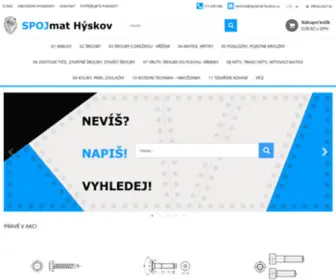 SpojMat-HYskov.cz(Vítejte ve SPOjmatu) Screenshot