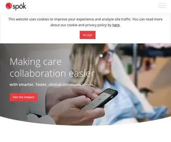 Spok.com(Spok Inc) Screenshot