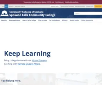 Spokanefalls.edu(Spokanefalls) Screenshot