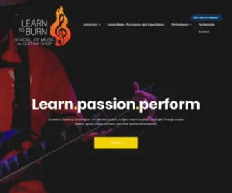 Spokanemusicschool.com(Guitar, Drum, Bass, Vocal, Keyboard Lessons in Spokane Washington) Screenshot