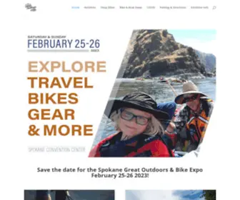 Spokaneoutdoorexpo.com(Spokane Great Outdoor and Bike Expo) Screenshot